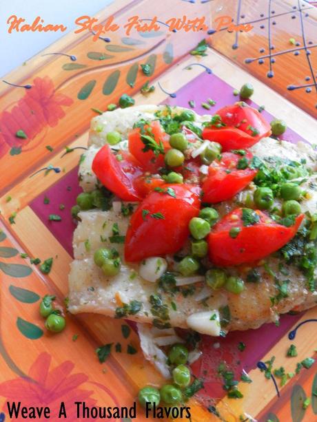 Italian Fish With Peas - 02