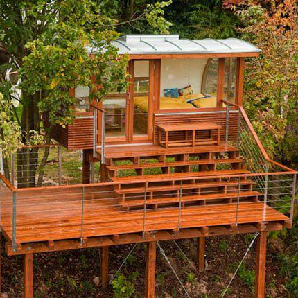 Modern garden hut