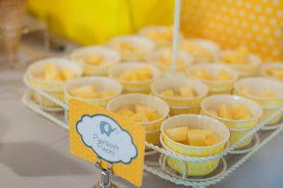 {PARTY FEATURE} Sunny Yellow and Grey Elephant Themed Baby Shower by Lil Miss Macaron
