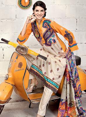 Gul Ahmed Lawn 2012-13 Collection | Latest Gul Ahmed Summer Designs