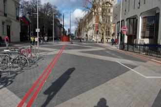 Exhibition Road Shared Space Between Cromwell Road & Thurloe Place