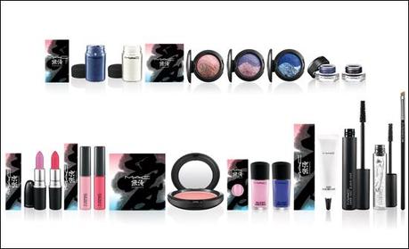 MAC and Chen Man Love & Water Collection for Spring 2012
