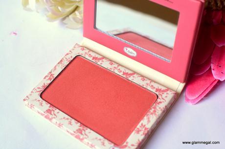 Perfect peach pink blush Toile by the balm
