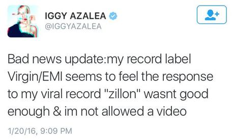 Iggy Azalea’s Mad Macklemore Called Her Out For Appropriating Black Culture + Her Music Label Won’t Fund Her Music Video Embedded image permalink