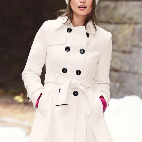 Snow-Inspired Whites For Comfort and Style white coat