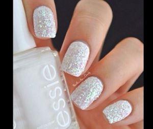 Snow-Inspired Whites For Comfort and Style white snowflake nails