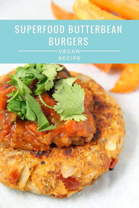 Superfood Butterbean Burgers | Vegan, Gluten-free recipe