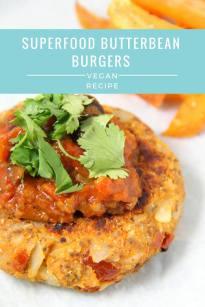 Superfood Butterbean Burgers | Vegan, Gluten-free