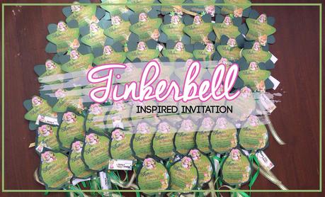 Invitation : Tinkerbell Sticks