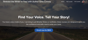How Not to Waste Your Writing Time Screen Shot Release the Writer in You Teachable