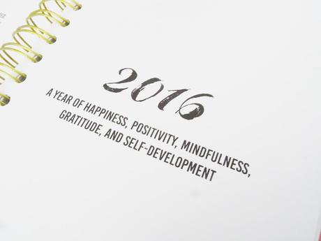 The Happiness Planner 2016