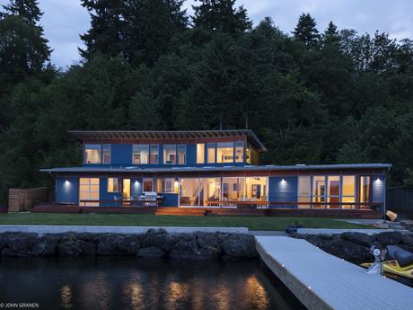 A Richly-Detailed Seattle Home Built Around a Family's Active Lifestyle Renovated and expanded modern Seattle home.