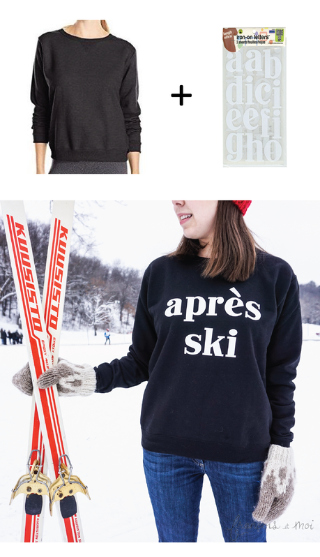 ‘Tis the Ski-son: DIY Après Ski Sweater