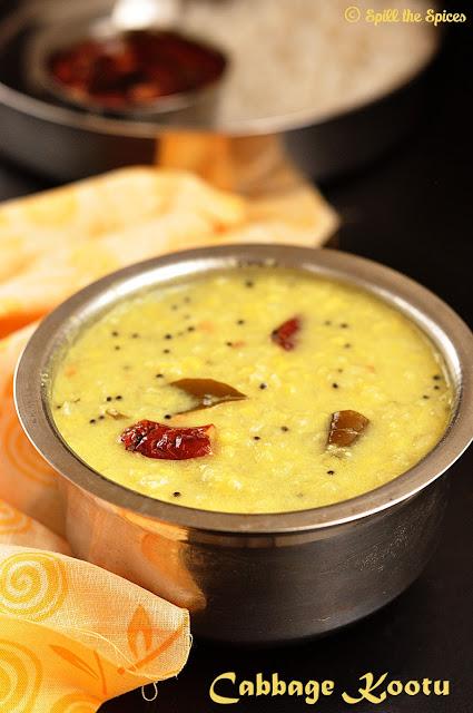 Cabbage Kootu | Cabbage Moong Dal Kootu Cabbage Kootu | Cabbage Moong Dal Kootu