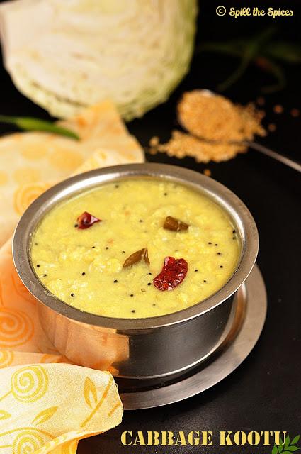 Cabbage Kootu | Cabbage Moong Dal Kootu Cabbage Kootu | Cabbage Moong Dal Kootu