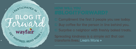 #BlogItForward With Wayfair #blogitforward
