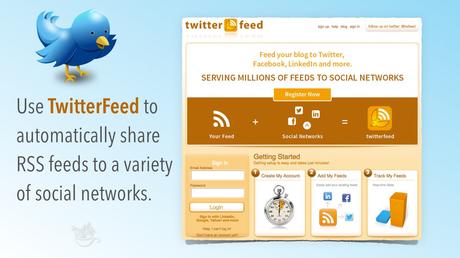How to manage RSS feeds with Twitterfeed
