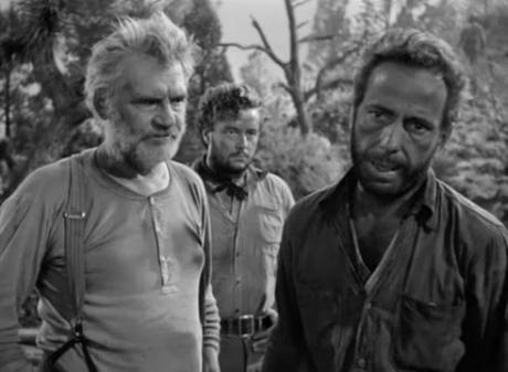 Walter Huston, Tim Holt & Bogie in The Treasure of the Sierra Madre