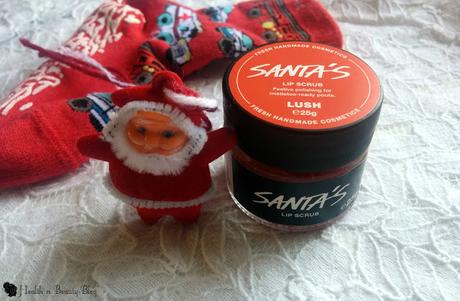 Lush Cosmetics Santa's Lip Scrub