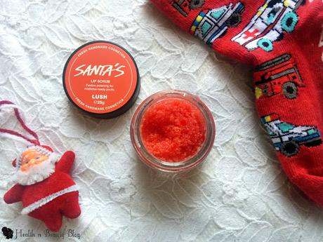 Lush Cosmetics Santa's Lip Scrub