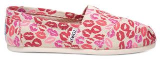 Shoe of the Day | TOMS Pink Lips Classics