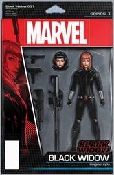 Black Widow #1 Cover - Christopher Action Figure Variant