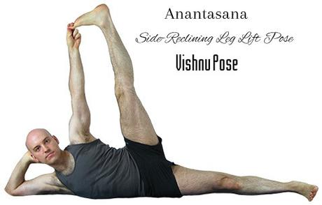 How to Balance Your Weight with Yoga Poses Anantasana or Vishnu pose