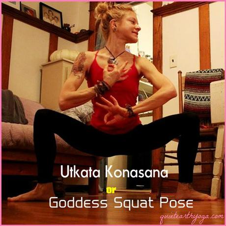 How to Balance Your Weight with Yoga Poses Utkata Konasana or Goddess Pose