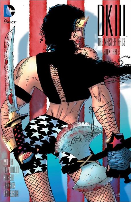 Dark Knight III: The Master Race #3 - 1 in 100 variant cover by Frank Miller