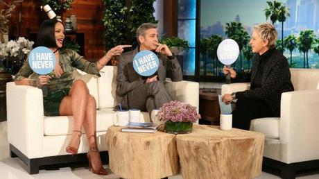 Rihanna On Ellen Today Embedded image permalink