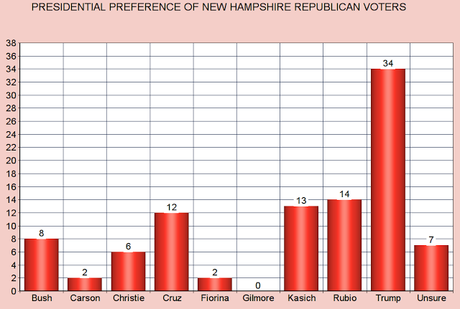 ARG Poll Shows Bernie With Large Lead In New Hampshire