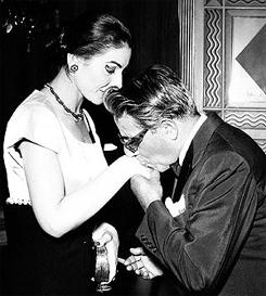 Callas with Onassis