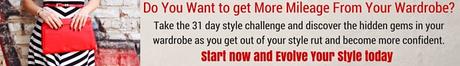 How to Wear Red to Boost Your Desirability Evolve Your Style 31 day style challenge shop your wardrobe