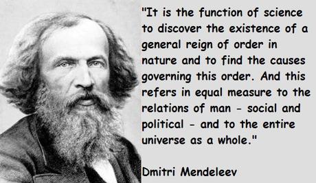 Dmitri Mendeleev -Creator of Periodic Table and also created the Russian Chemical Society.