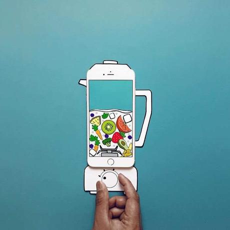 Anshuman Ghosh Uses iPhone to Create Quirky Illustrations