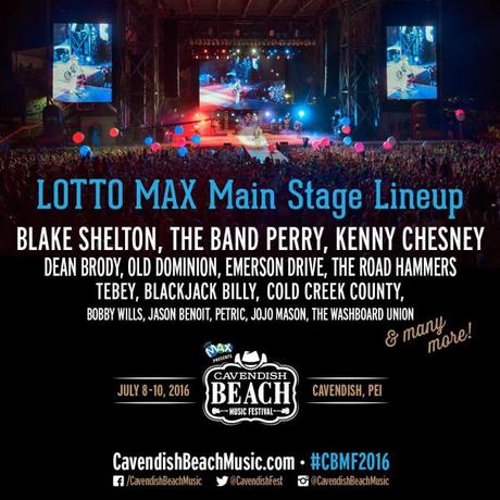 Cavendish Beach 2016 Main Stage Artists