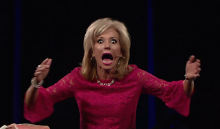 Photojournalism and an undignified Beth Moore