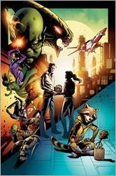 Guardians of the Galaxy #6 Cover - Schiti Story Thus Far Variant