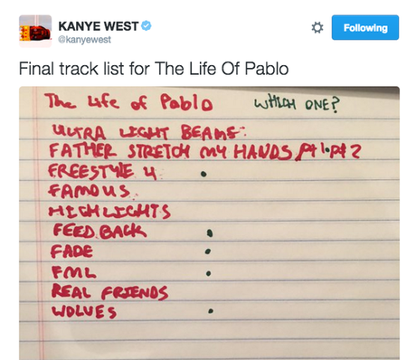 Kanye West Changes Album Name Again