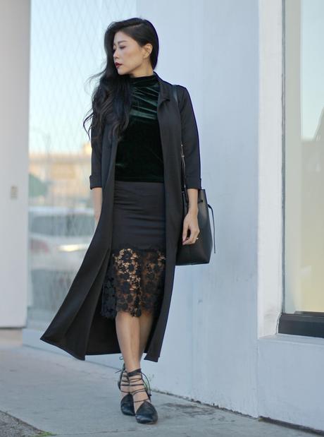Valentine's Day Style | Velvet and Lace