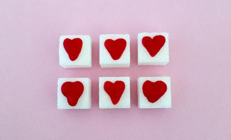 Make This: Candy Heart Sugar Cubes