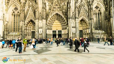 I’m Sailing Away on a Rhine River Cruise Cologne Cathedral, Cologne, Germany.