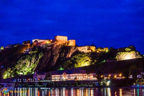 I’m Sailing Away on a Rhine River Cruise Koblenz, Germany.