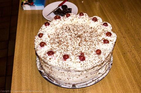 I’m Sailing Away on a Rhine River Cruise Famous original Black Forest cake.