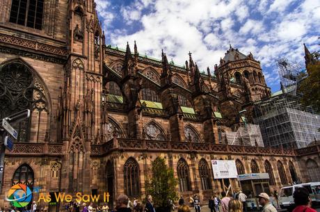 I’m Sailing Away on a Rhine River Cruise Strausbourg Cathedral de Notre Dame