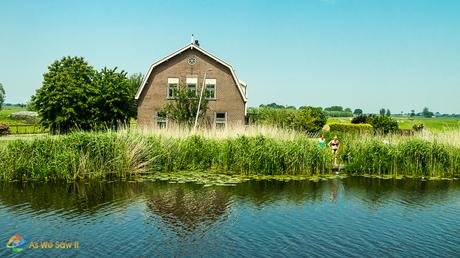I’m Sailing Away on a Rhine River Cruise Flat lands of The Netherlands.