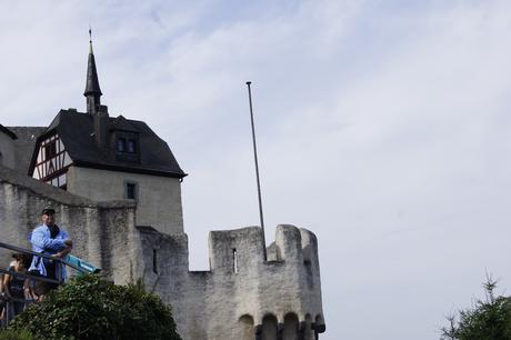 I’m Sailing Away on a Rhine River Cruise Marksburg Castle, Braubach, Germany.