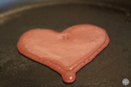 Valentines Red Velvet Pancakes