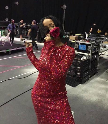 Rihanna Rehearsing For The Grammy’s Rihanna Rehearsing For The Grammy’s