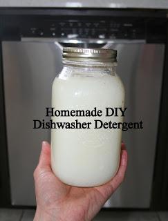 Homemade DIY Dishwasher Detergent